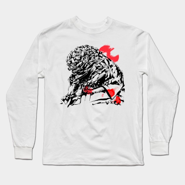 Lion (ライオン) Long Sleeve T-Shirt by chyouzen